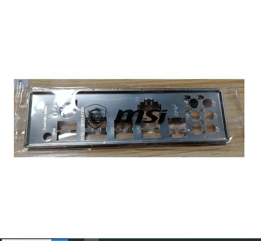 Staffa Originale Io I/O Shield Piastra Posteriore Piastra Posteriore Blende Per Msi B550-A Pro