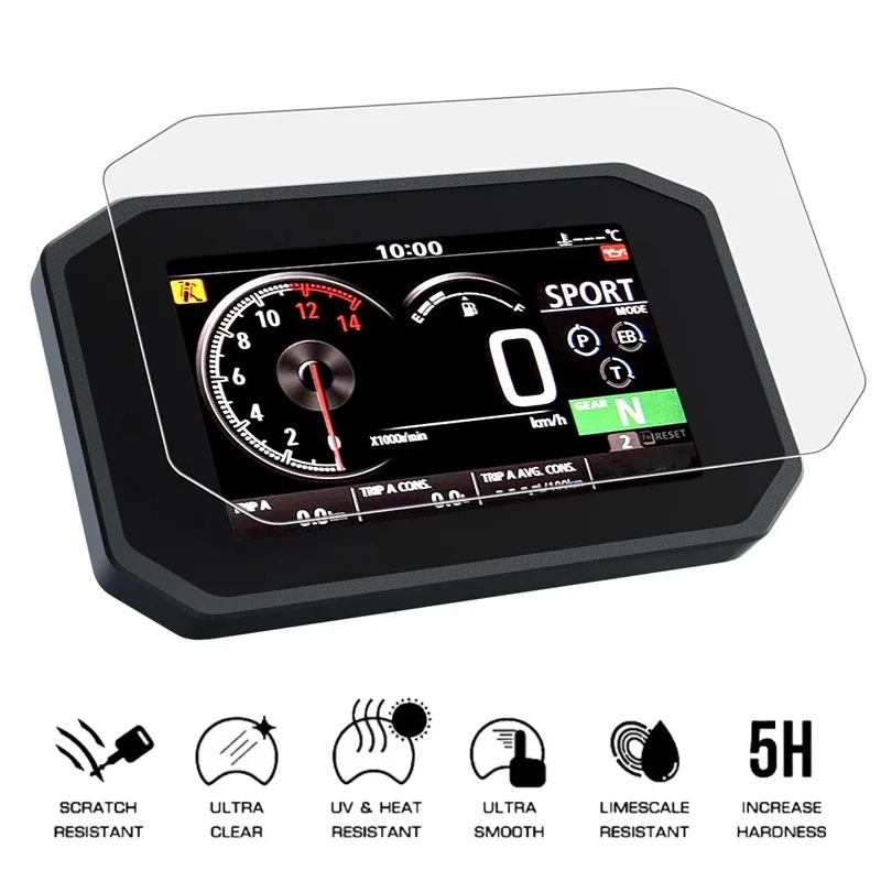 Motorcycle Screen Protector XL750 Transalp Scratch Cluster Screen Dashboard Protection Instrument Film Honda XL 750 Screen Protector Film
