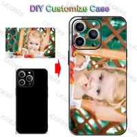 Custom Case for iPhone 17 Air 16 17e 16e 15 14 13 12 11 Pro Max Mini XR Plus Cover DIY Photo Soft Matte Silicon Shockproof Funda 2