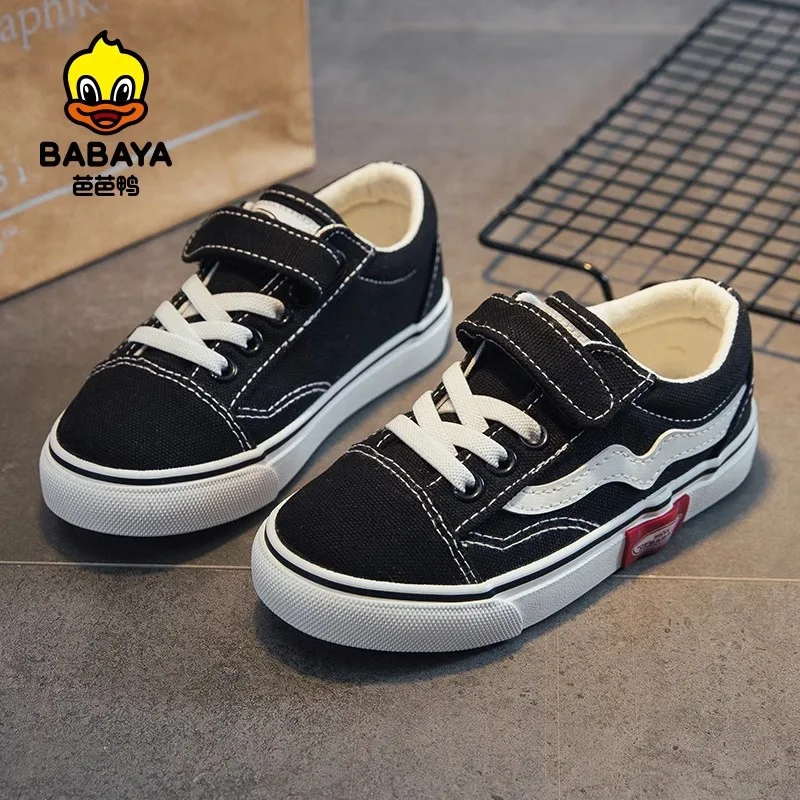 Children Canvas Sports Shoes Boys and Girls Breathable Autumn Spring Baby Shoes
