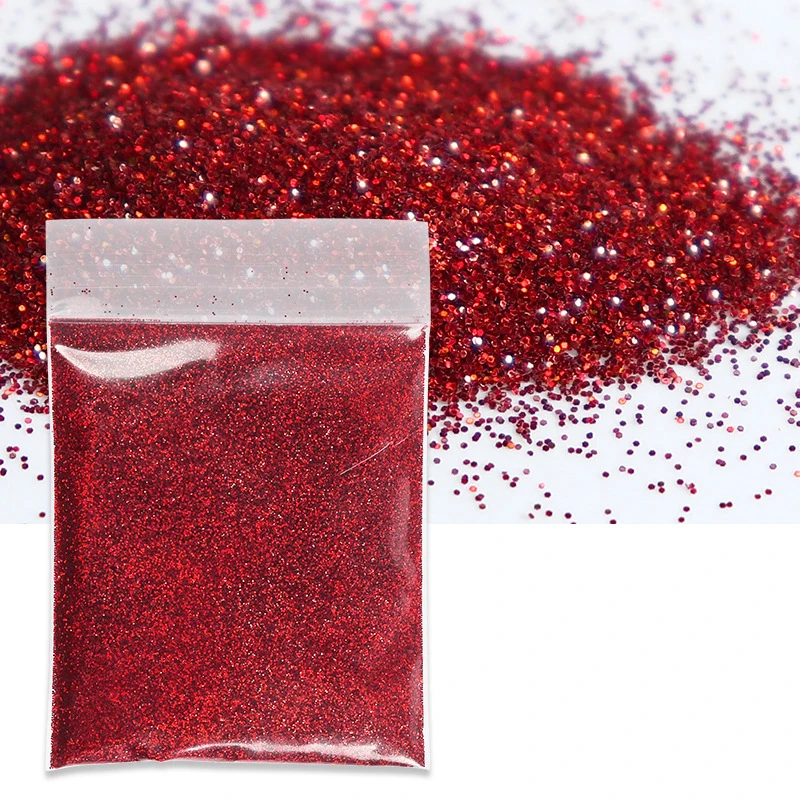 Holographic Fine Glitter Powder for DIY Crafting and Resin Art - 10g Gold & Silver Laser Sparkle