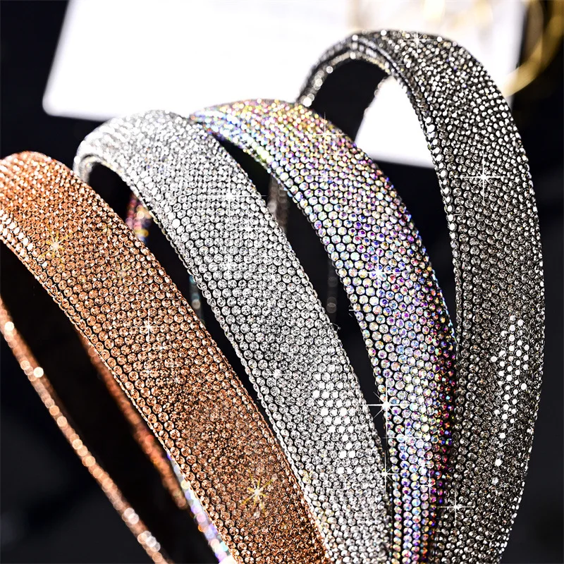 

Colorful Gem Baroque Hairbands For Women korea Headbands National Style Hair Accessories Colorful Hairband Head Wrap Hair Band