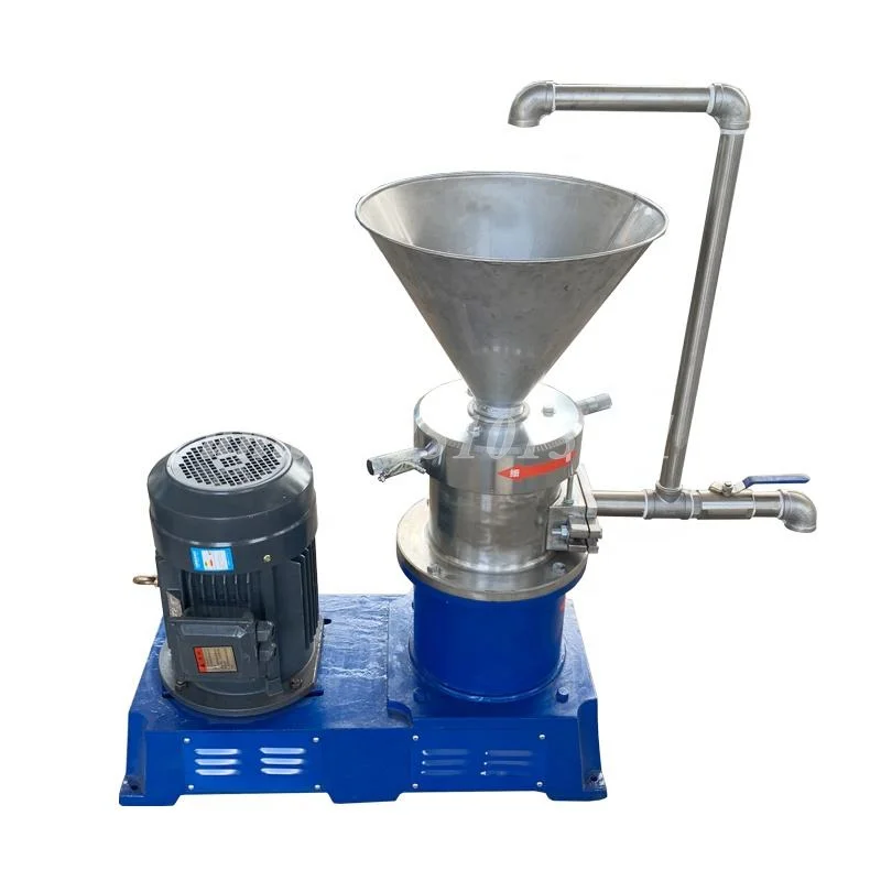 Automatic Peanut Butter Colloid Mill Nut Butter Making Machine Electric Stainless Steel Peanut Butter Grinder