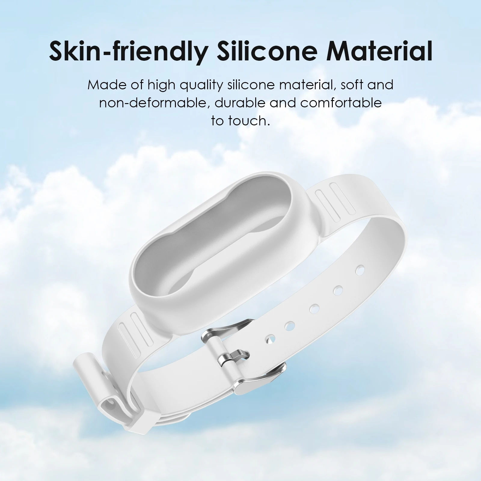 Description Picture 6 of itemPULUZ Wristband Mount For Insta360 GO 3 / GO 3S Sports Camera Washable Silicone Case Wristband Strap Extension Mount
