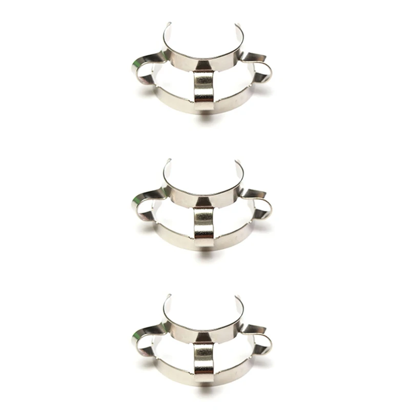 

6Pcs 24 Stainless Steel Clip Keck Clamp For 24/29 24/40 Glass Ground Joint