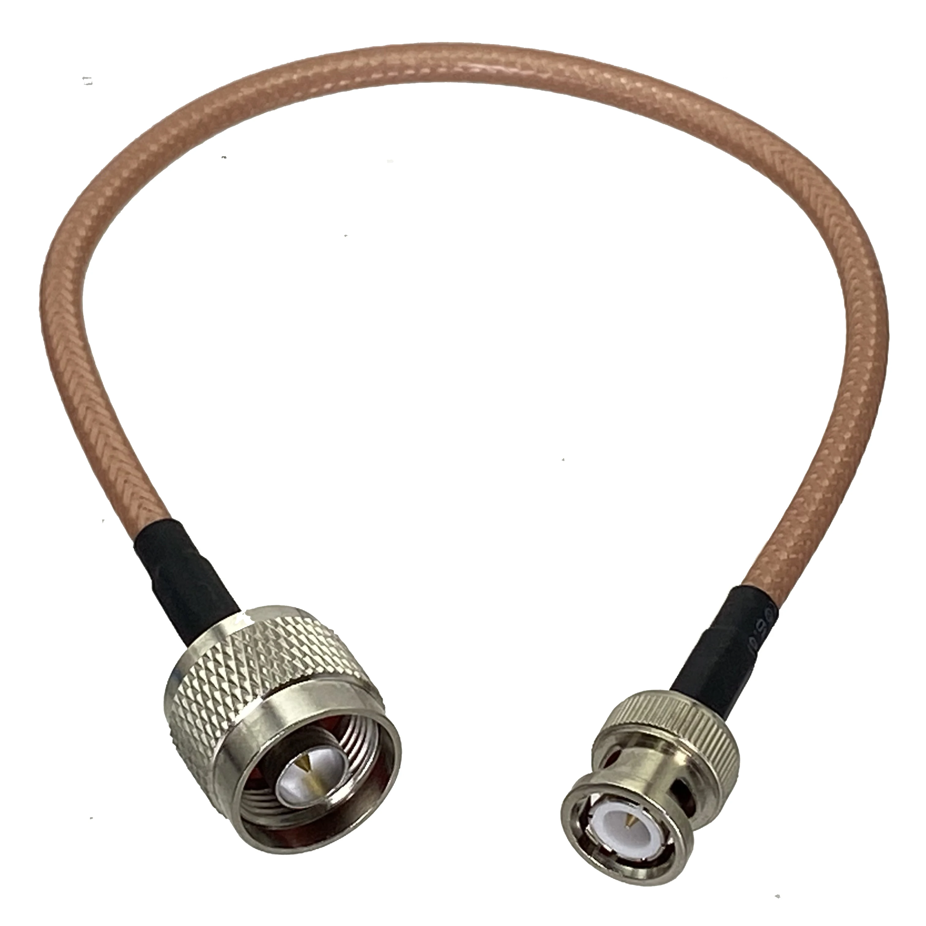 n Macho Plug para Bnc Macho Plug rf Conector Coaxial Trança Jumper Cabo Novo Polegada5m Peças Rg142