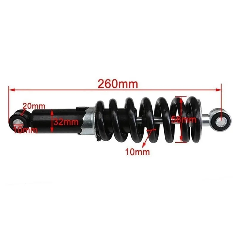 Motorcycle Shock Absorber Suspension Protection - Rear Shocker Absorbers (Non-Hydraulic)