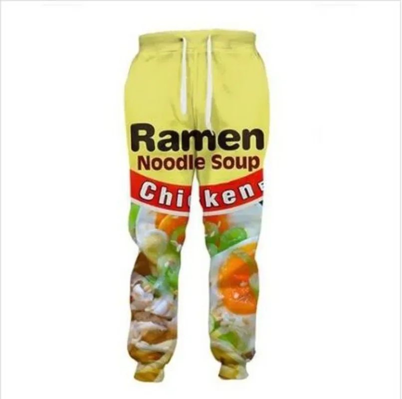 New Men/Womens Ramen Noodle Soup Funny 3D Print Fashion Tracksuits Crewneck Hip Hop Sweatshirt and Pants + Hoodies TZ02 5