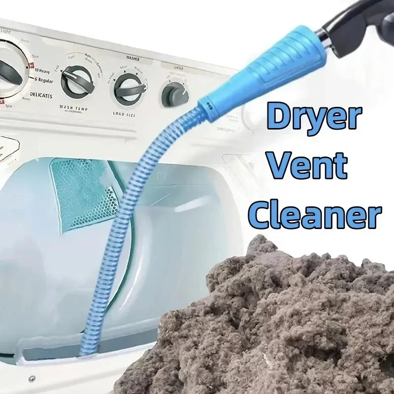 Dryer Vent Cleaner Kit Vacuum Attachment Bendable Dryer Lint Remover