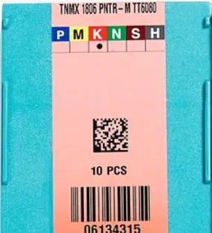 F ORIGINAL 10PCS CARBIDE INSERT TNMX 1806 PNTR-M TT6080