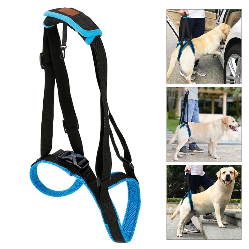 Dog Leg Support Harnesses Comfortable Adjustable Suitable for Elderly or Disabled Dogs Reliefs Injury Prevention