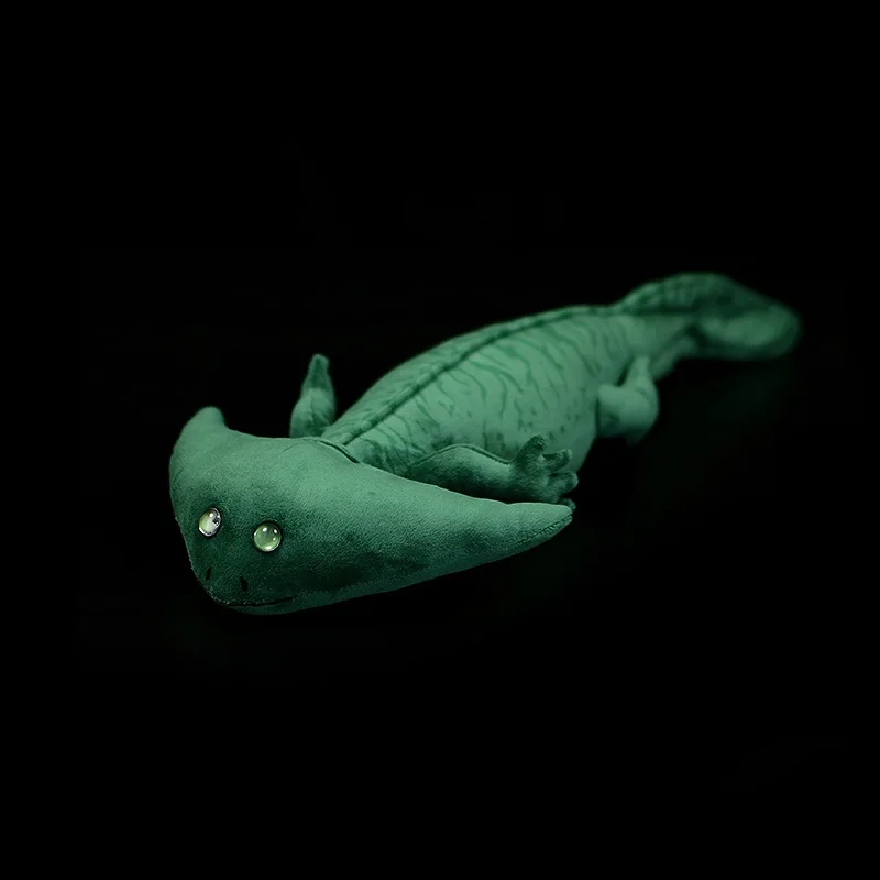 

50cm Original Diplocaulus Soft Cute Plush Toy Stealing Salamander Plush Doll Original Paleontology Series For gift