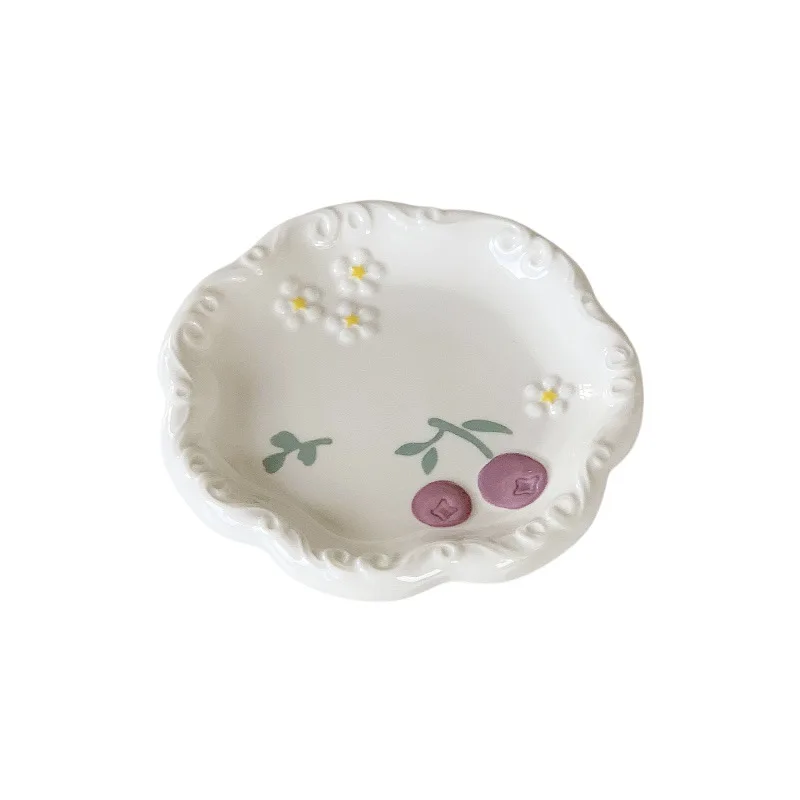 Ceramic Plate Household Cake Breakfast Dessert Plate