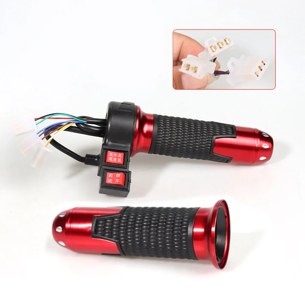 1 Paar Elektrofahrrad Twist-Throttle High/Medium/Low Speed/Forward/Reverse Elektrofahrrad Beschleuniger Fahrradteile – Detail 28
