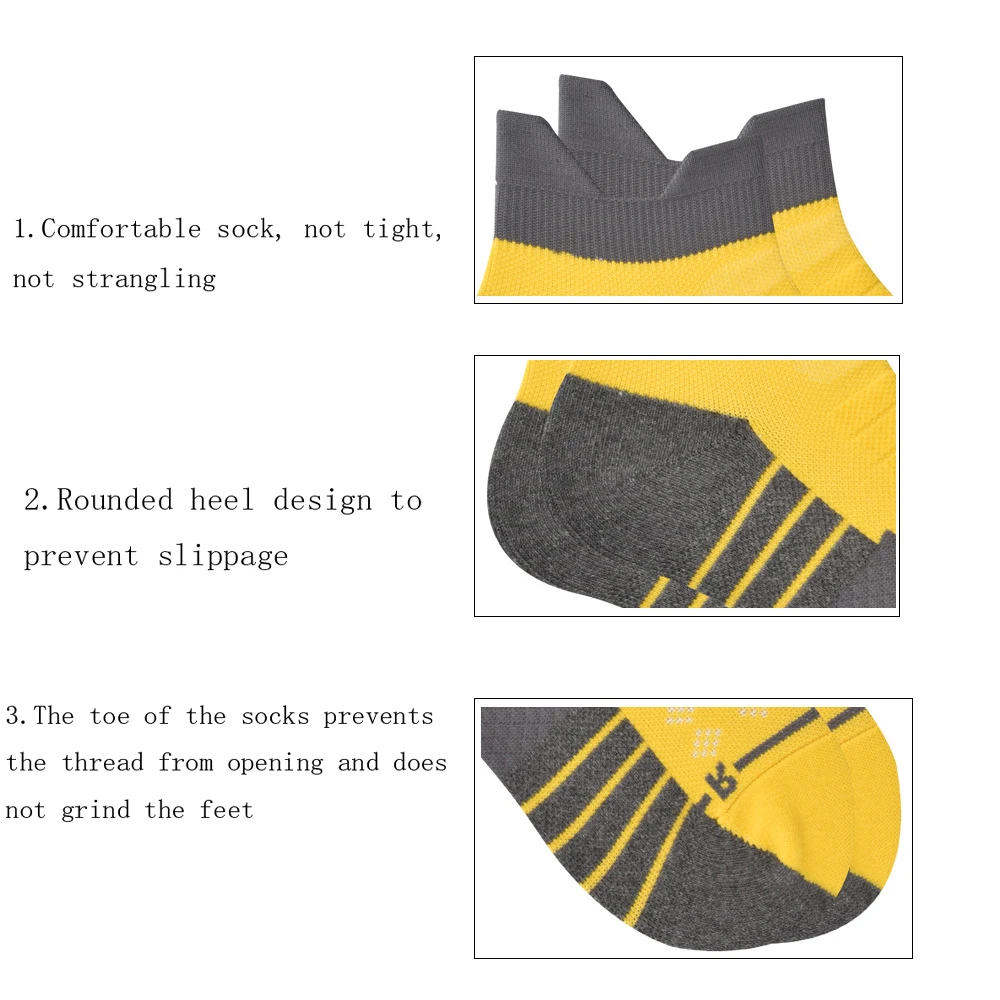 5pairs Elastic Women's Athletic Socks Low-Cut Cotton Ankle Casual Sock Breathable Sports Socks Sweat Absorbing Socks for Female