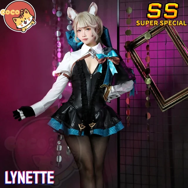 Game Genshin Impact Lynette Cosplay Costume Genshin Fontaine Lynette  Costume Christmas Costume Lynette Cosplay Wig CoCos-SSS - AliExpress