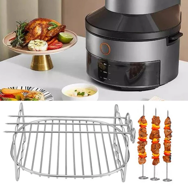 Stainless Steel Air Fryer Rack Air Fryer Accessories Multipurpose