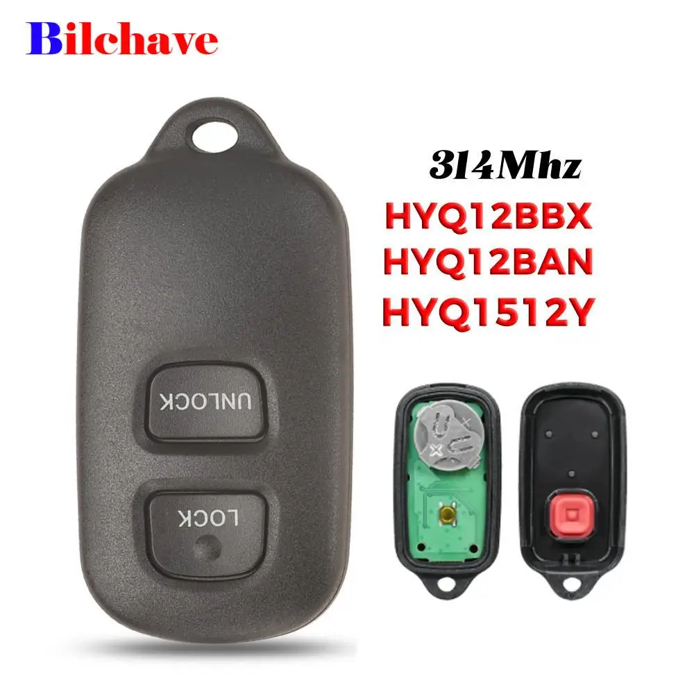 Jingyuqin 자동차 키 회로 기판, 도요타 캠리 솔라 코롤라 시에나 3/4 보톤, 314Mhz GQ43VT14T HYQ12BBX HYQ12BAN HYQ1512Y
