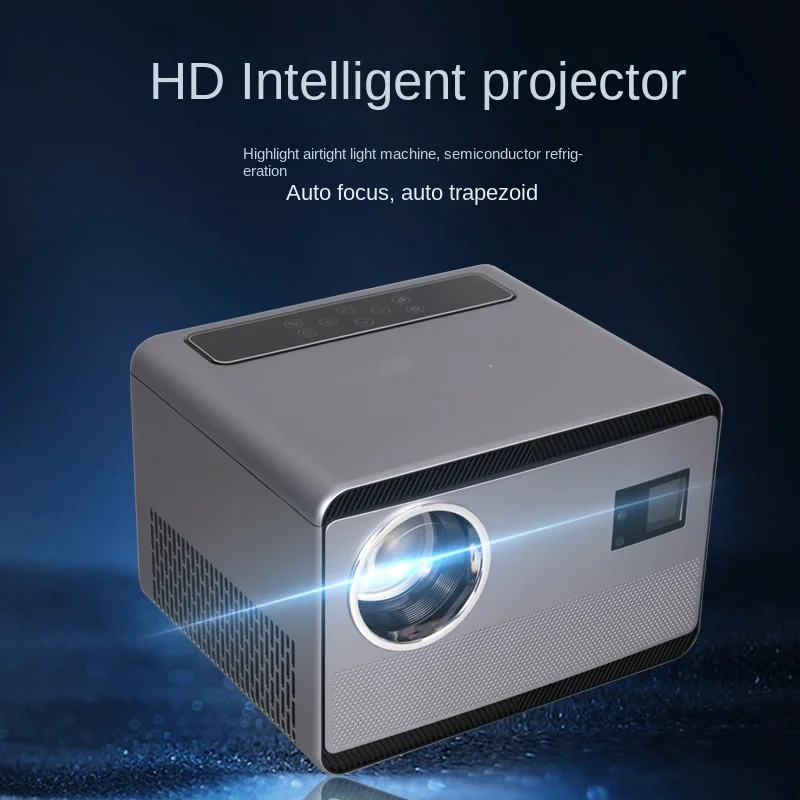 Smart Indoor Home Theater Projector HD 1080P LED Hellographic Full Projector