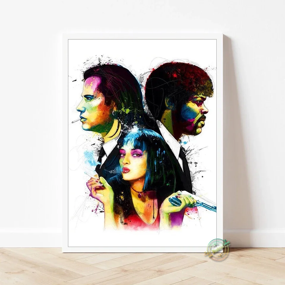 【激レア】タランティーノ [ パルプフィクション ] アートパネル Amazon.co.jp: 【フレーム付-黒-】 映画ポスター パルプフィクション