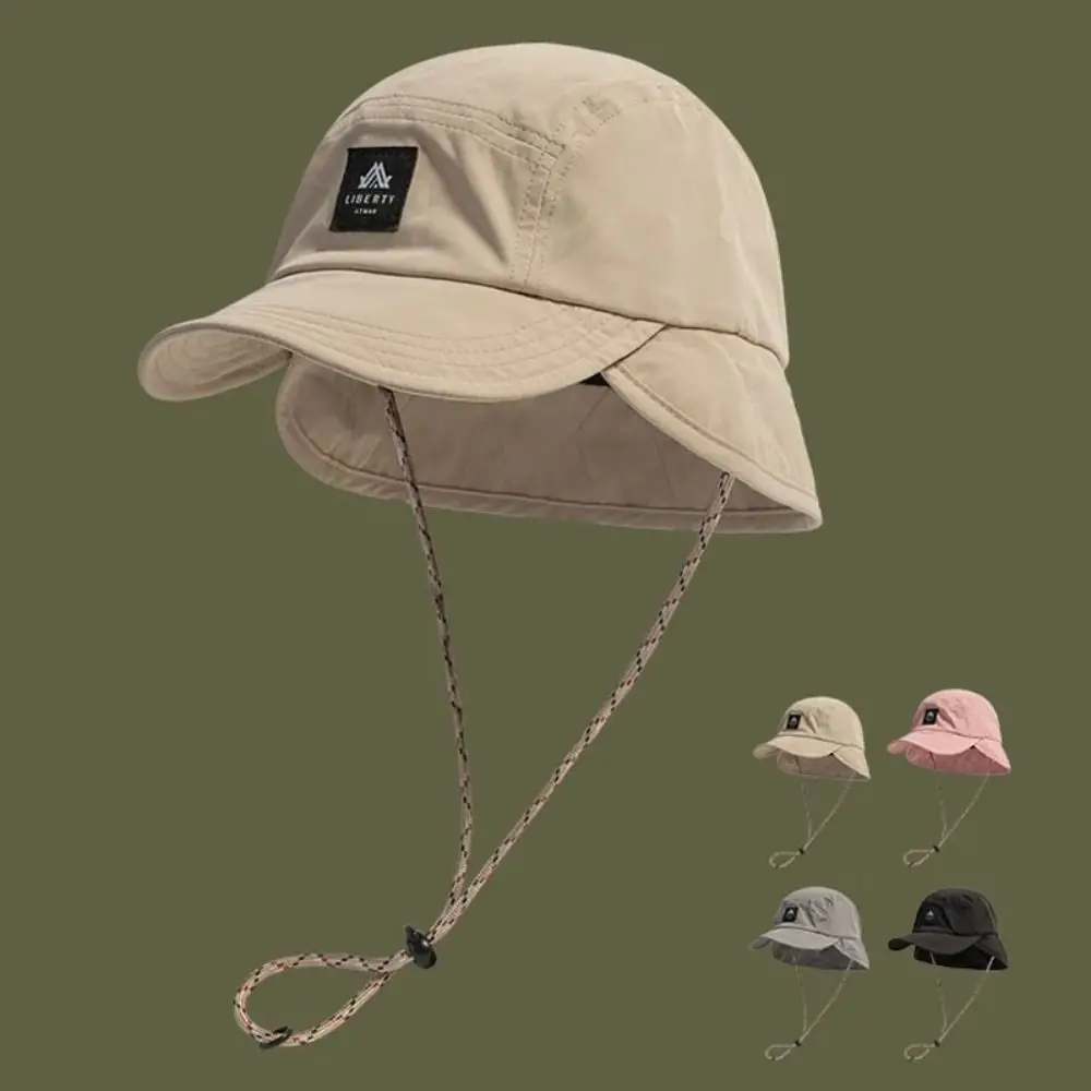 Cappello da pescatore a tesa larga alla moda, ad asciugatura rapida, con protezione solare Panama, cappello da sole_voghion.com