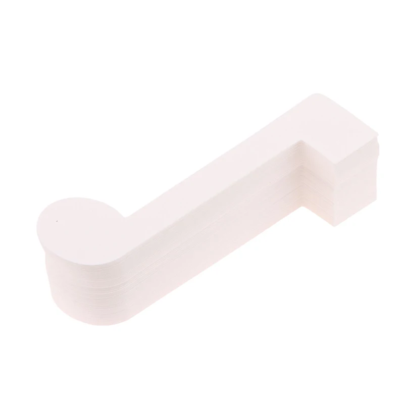 100Pcs Note Shape Tape Aromatherapy Fragrance Perfume Essential Oils Test Tester Paper Strips Outfit Scented Diffuse Sticks