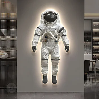 Modern Realistic Murals Astronaut Led Wall 1