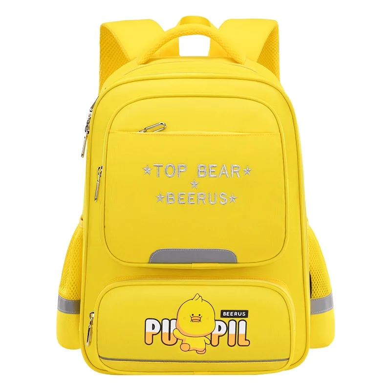 Grade 1-6 Children Cartoon Rabbit Backpacks New Cute Animal Girls Boys Students Large Capacity School Bags Fashion Breathable