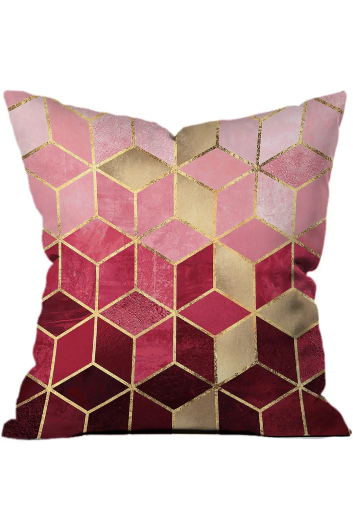 

029 Pillow Crunker Case Polyester Orange Single & Home Decoration Furniture