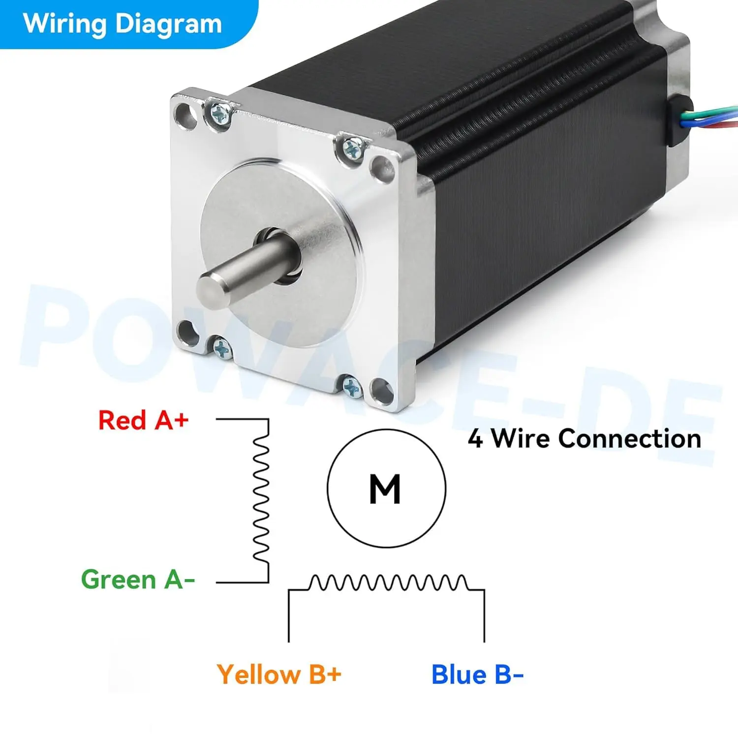 Nema23 23HS2430 스테퍼 모터 2상 4리드 2.8N.m 3A 112mm 길이 D=8mm 샤프트 CNC 3D 프린터 모니터 장비용