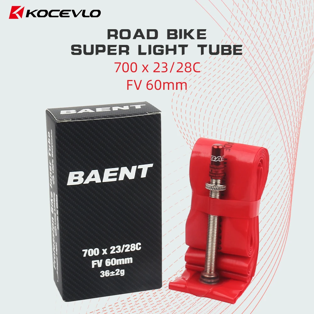 Chambre à Air TPU Ultralégère 35g 700C - Valve Renforcée - Pour Pneus 23C à 32C - Vélo Route
