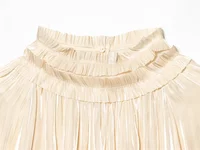 Women's Shirt 2026 New Fashion Spring Summer Shiny Satin Texture Shirt for Women Loose Chic Personality Female Top - Image 5