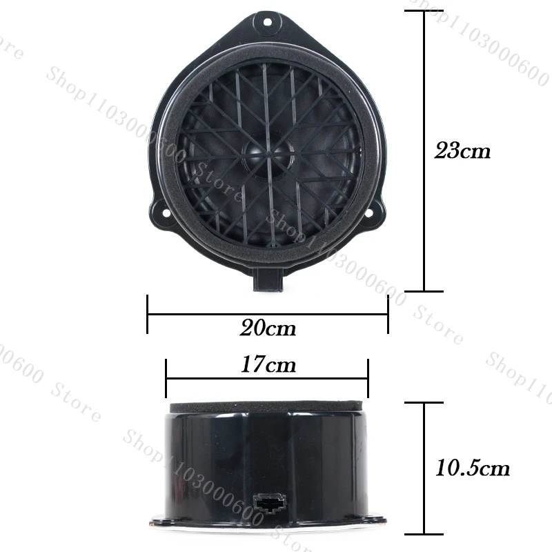 Auto Hinten Tür Woofer Lautsprecher Für Audi A6L C6 2005-2008 2009 2010 2011 Für Audi Q7 2007 2008-2014 Mid Range Lautsprecher 4F0035415 – Detail 2