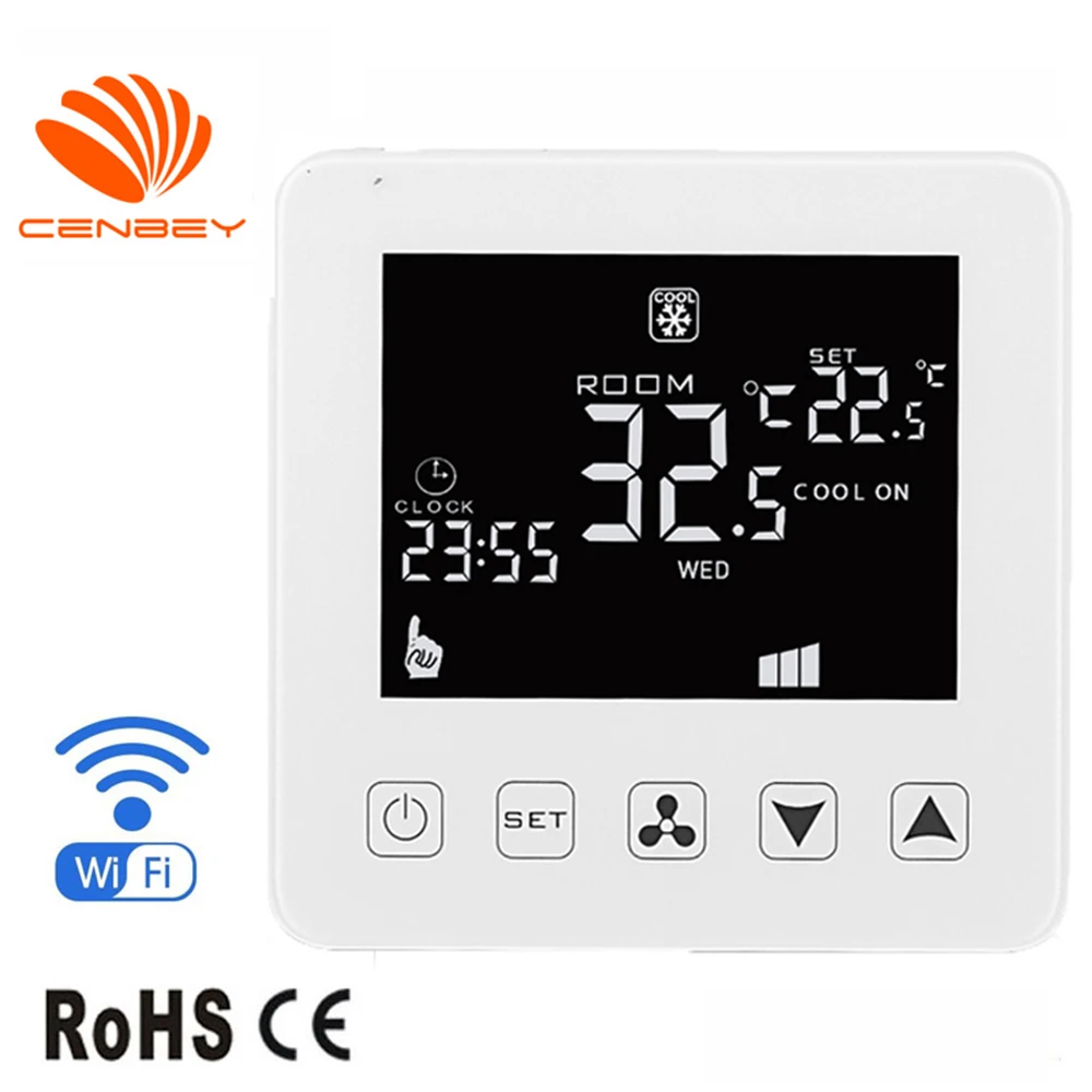 cenbey-air-conditioning-smart-thermostat-wifi-three-speed-control-switch-termostat-fan-coil-unit-room-temperature-controller