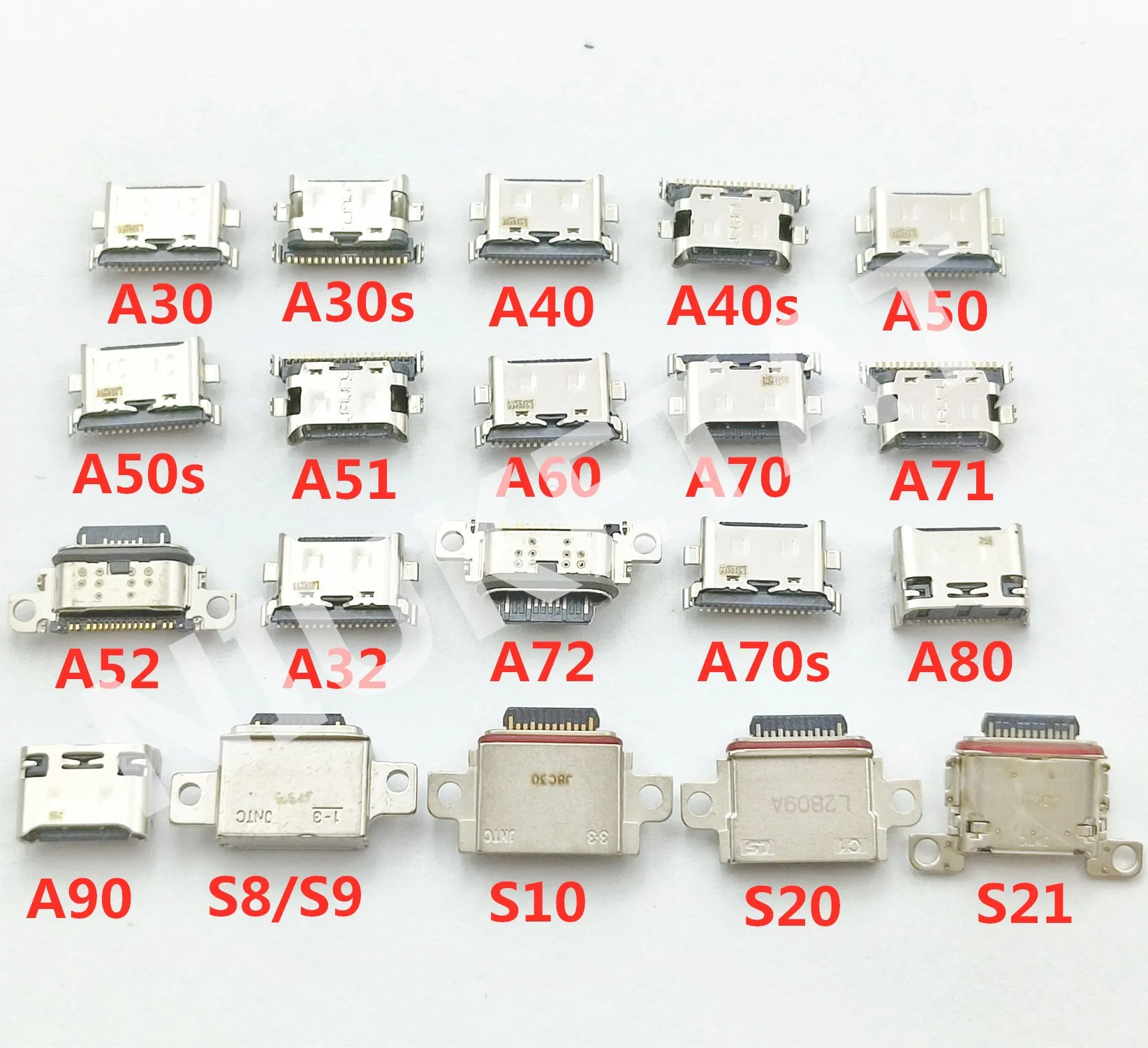 

USB Charger Charging Port Dock Connector For Samsung A20 A30 A50 A70 A51 A21s A30s A50s A31 A52 A32 A80 A90 S8 S9 S10 S20 S21