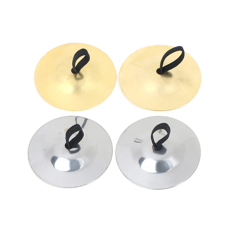 

5.3cm Child Musical Instrument Early Education Baby 1Pair Belly Dance Finger Dial Pads Pure Copper Finger Bowl Copper Cymbal