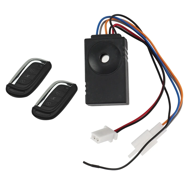 

Top Deals 36V-72V Universal Remote Control Electric Scooter Alarm Security System E-Bike Moped 110DB Smart Anti-Theft Alarm