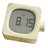 Cubic LED Digital Alarm Clock USB Chargeable Desk Clock with 2 Alarm Snoozes Function Countdown Timer for Sleep Training 2