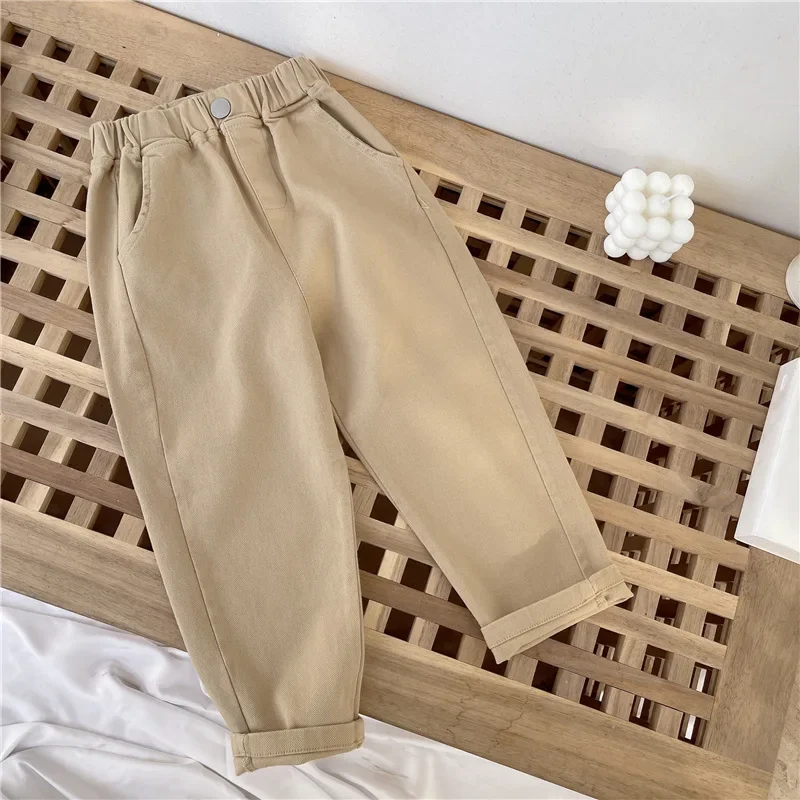 Girls Pants Boys Pants Kids Pants Girls Trousers Kids Pants Slacks Foreign Style Korean Autumn Spring Clothes
