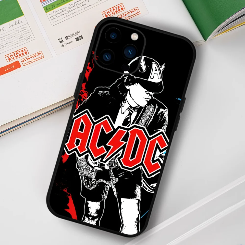 Epc A- AcDc Rock phone case FUNDA For iPhone 12 11 13 14 15 16 Max Pro ...