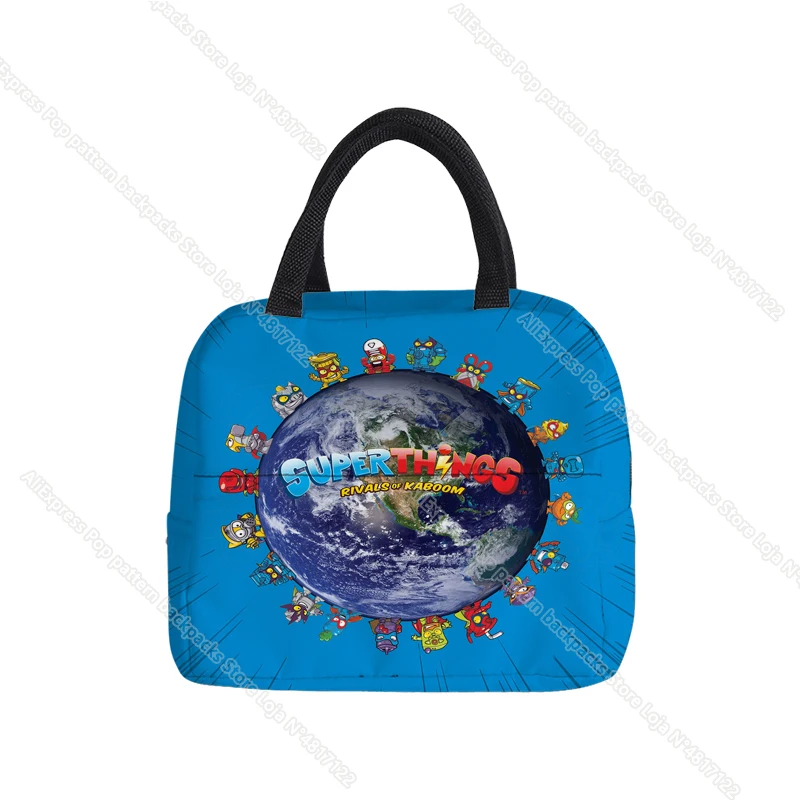 Superzings Lunch Bag Waterproof Large Portable Super Zings Lunch Bag Box Insulation Student Carrying Storage