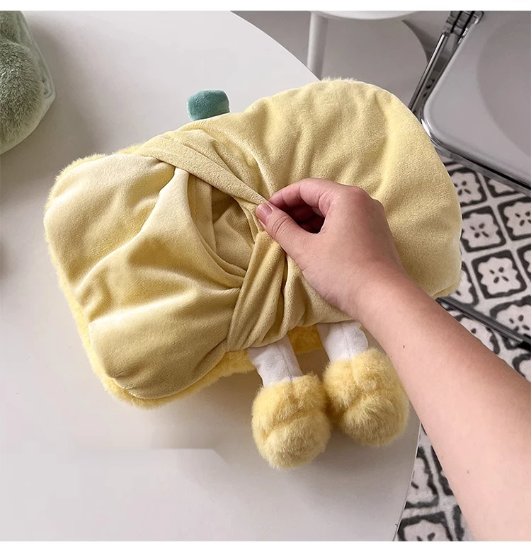 Cute Plush Hot Charging Explosion-proof Electric Treasure Warming Water Bag for Menstrual Pain Girls'_voghion.com