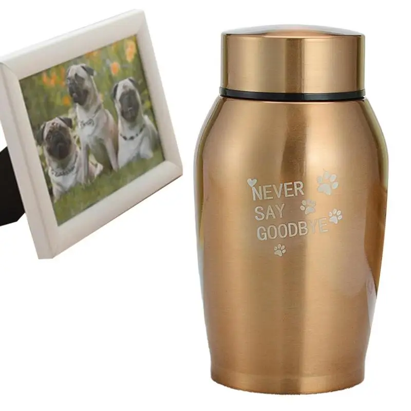 

Funeral Urns For Pets Stainless Steel Small Aluminum Keepsake Cremation Urn Durable Cremation Urns Pet Memorial Ashes Urn