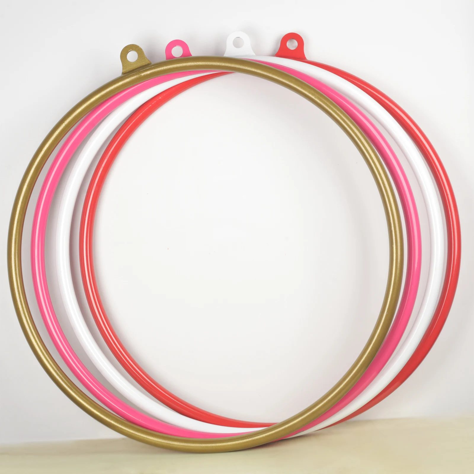 35inch 32mm Lyra Hoop Set Aerial Lyra Aerial Hoop Ring Equipment with Rigging Hardware for Club Studio Indoor Outdoor