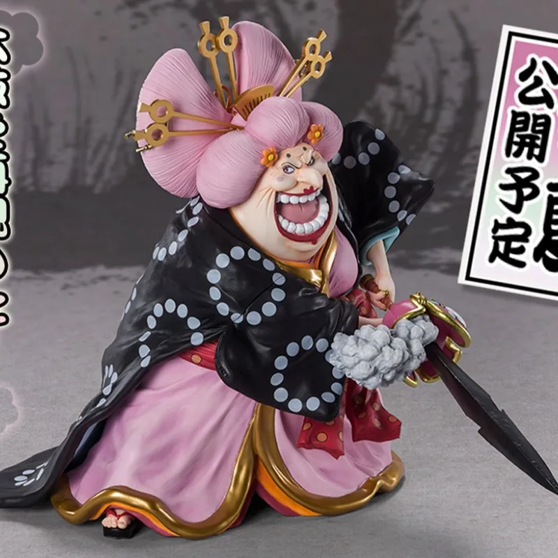 

Аниме One Piece BANDAI фигурка ВАО, голова страны, Шарлотта, Линлин, оиран, Линлин, модель большой мамы, игрушка, экшн-фигурки