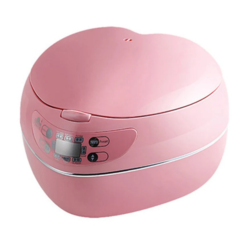 

300W Heart-shaped Rice Cooker Intelligent Mini Rice Cooker Home 1.8L Rice Cooker Arc Three-dimensional Heating