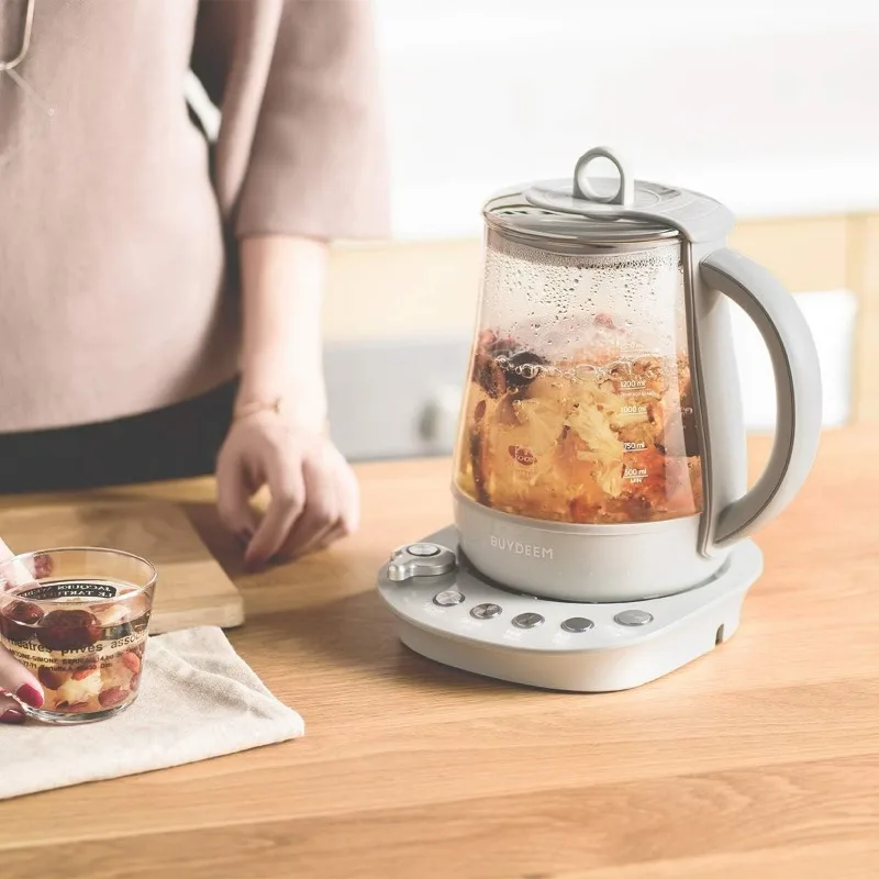 BUYDEEM Kettle Cooker Health-Care Beverage Maker Tea Maker 1.5 L