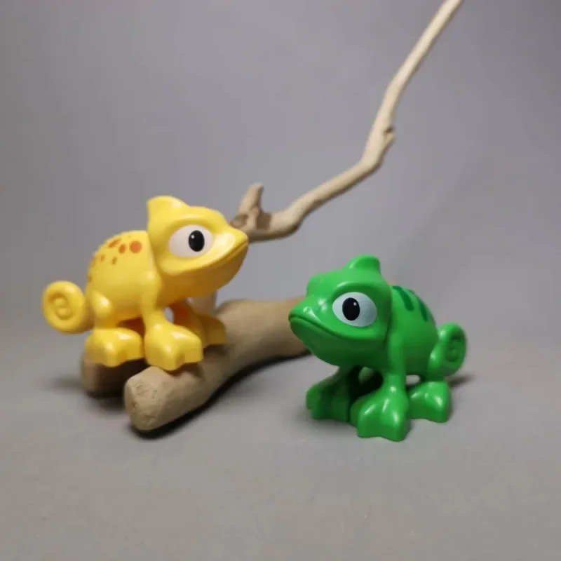 Chameleon/doll house/miniature/lovely cute/fairy garden gnome/moss terrarium decor/crafts/bonsai/DIY supplies/figurine/model/ miniature figurines miniature ornament