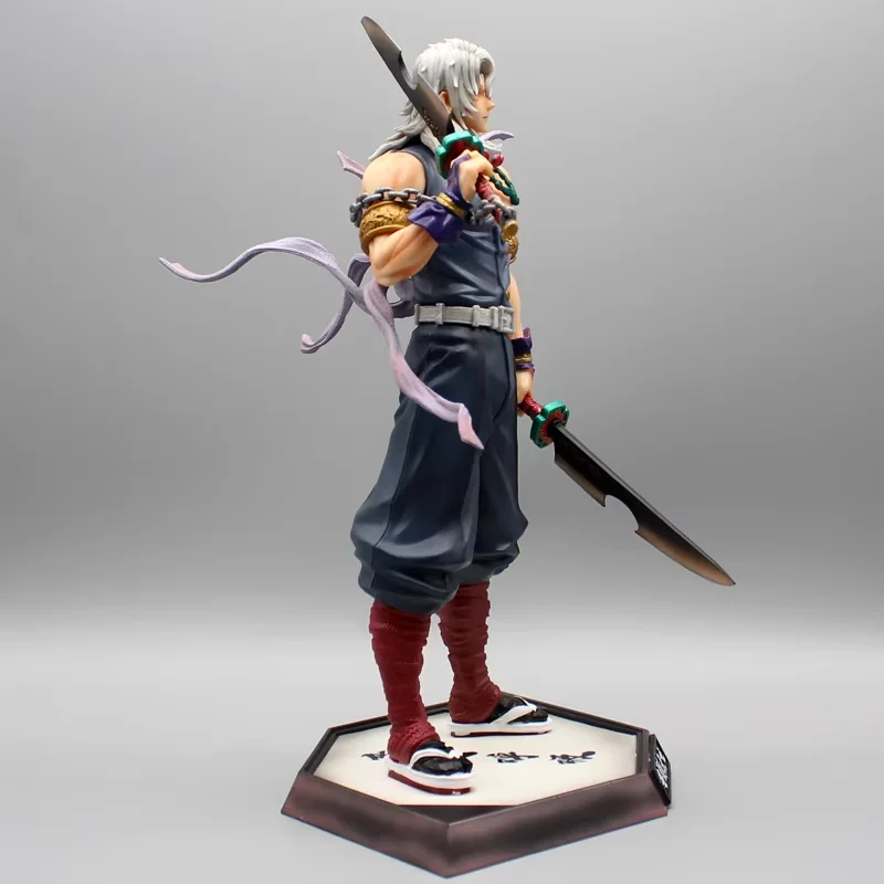 Demon Slayer Anime Figure Uzui Tengen Gk Statue Figurine Pvc Model Doll Collection Desktop Ornament Toys Children Birthday Gifts - Image 4
