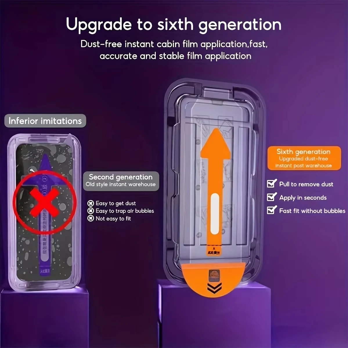 Premium Tempered Glass Screen Protector - Multi-Pack